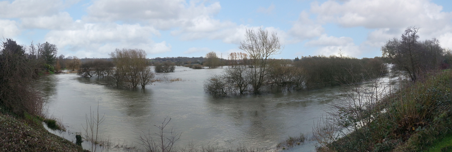 Flooding at East Stoke